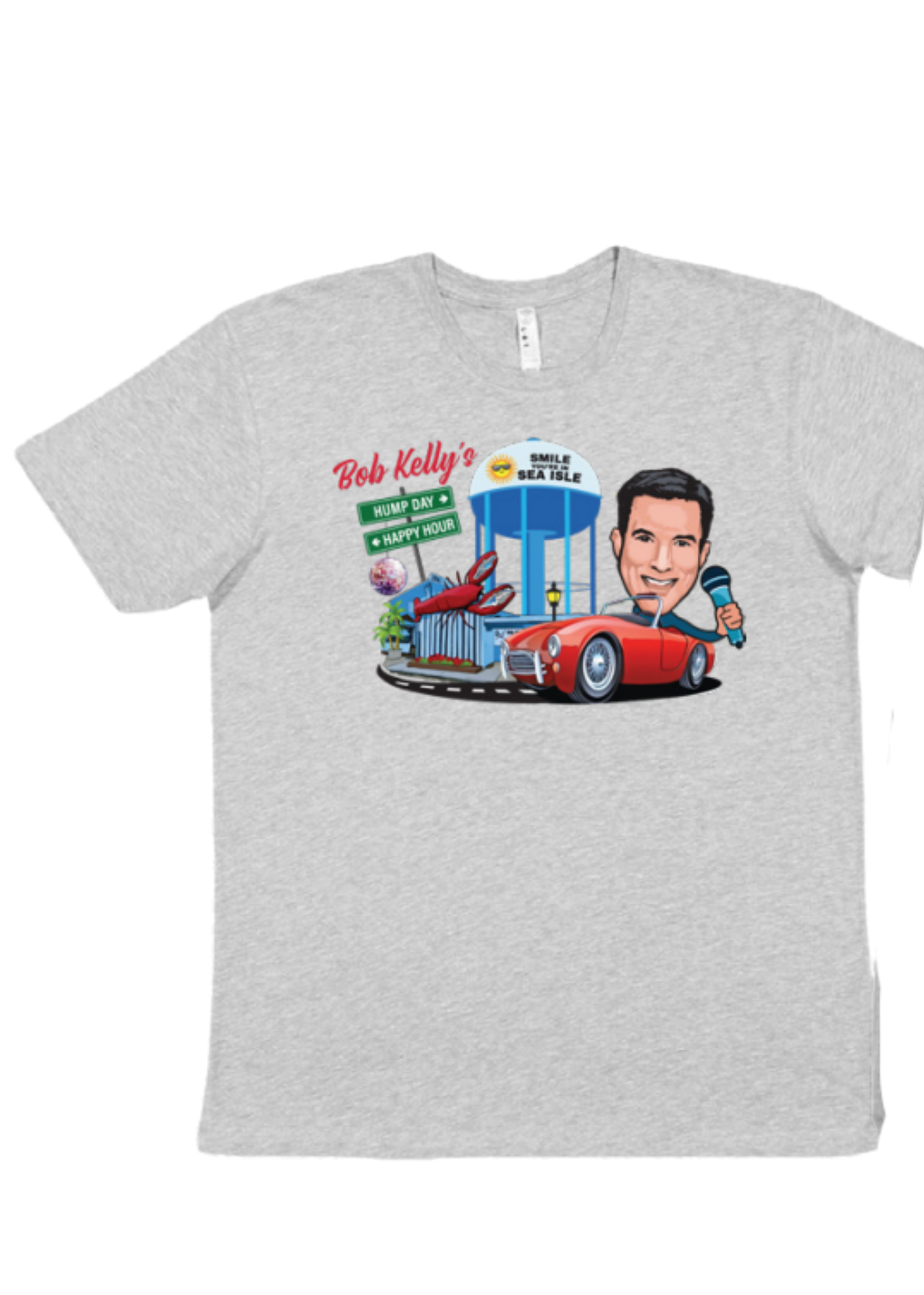Sea Isle Oar House - Kelly's Kidz T-Shirt - Adult Unisex - Gray