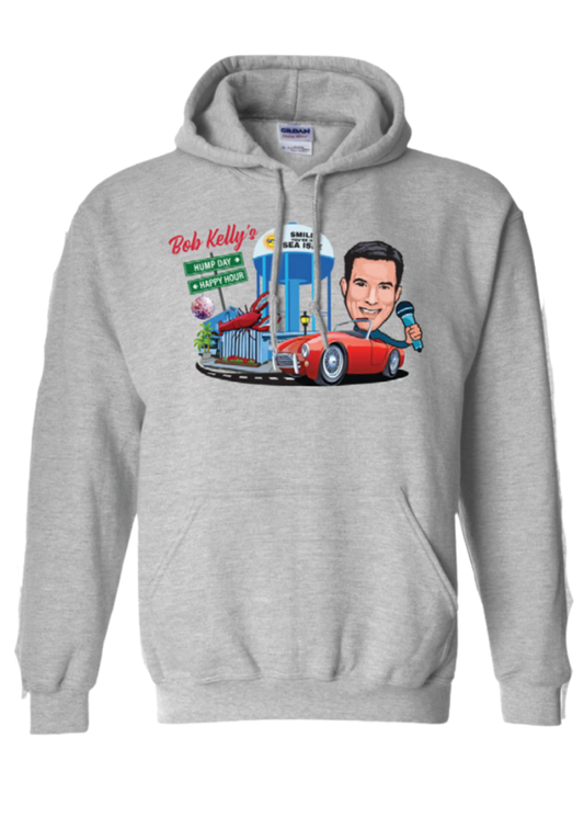 Sea Isle Oar House - Kelly's Kidz Hoodie- Adult Unisex - Gray
