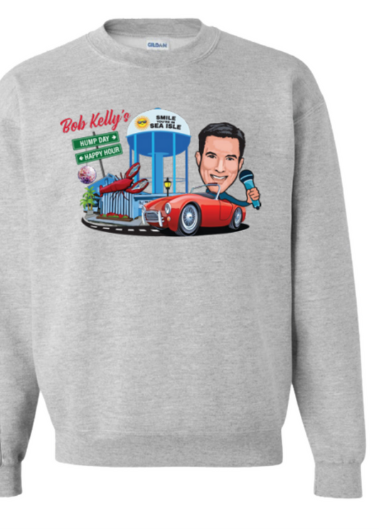 Sea Isle Oar House - Kelly's Kidz Crewneck- Adult Unisex - Gray