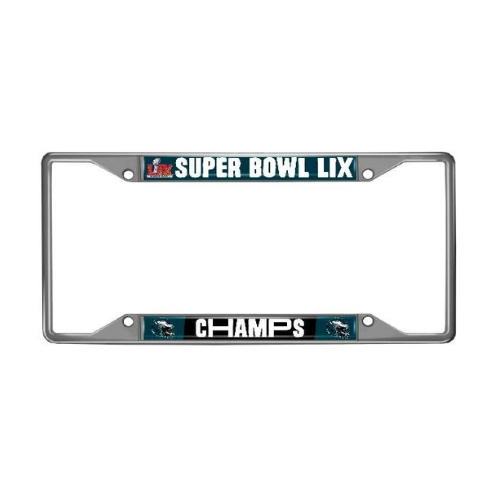Eagles Chrome License Plate Frame