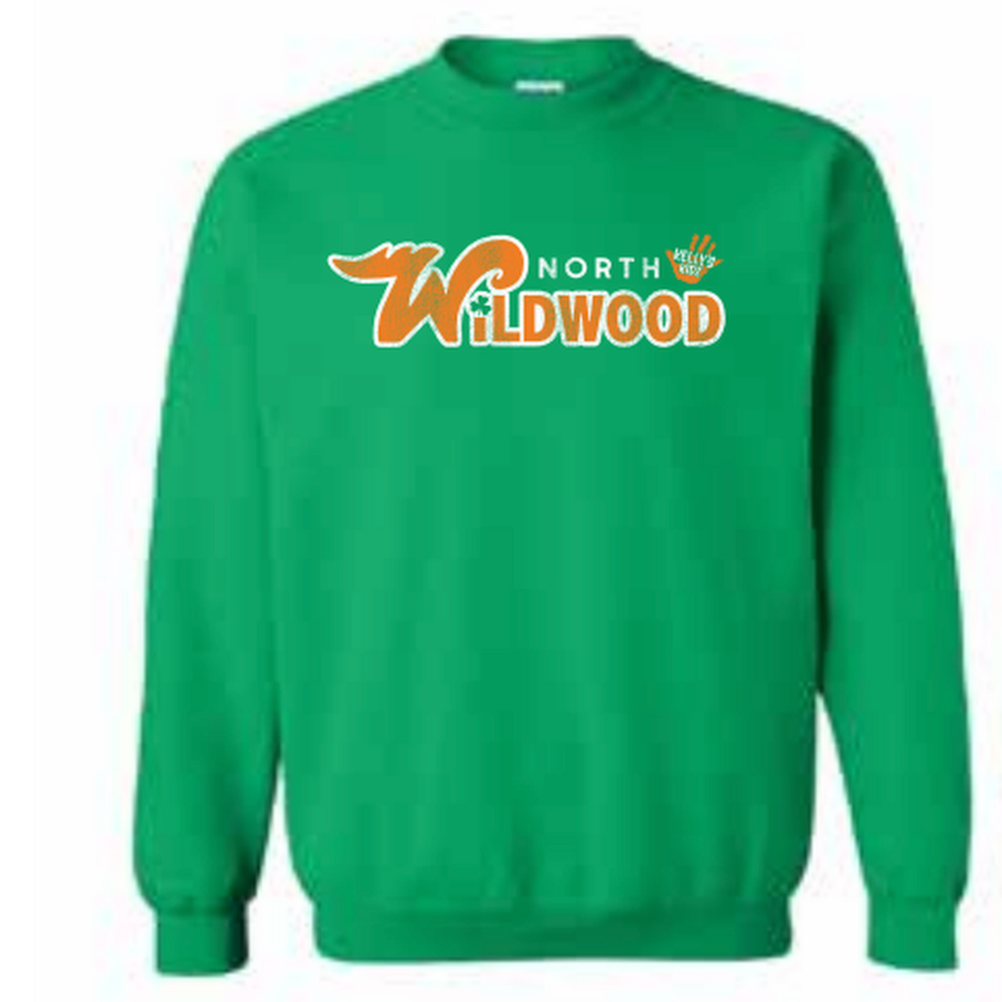Kelly's Kidz North Wildwood Crew - Adult Unisex - Irish Green