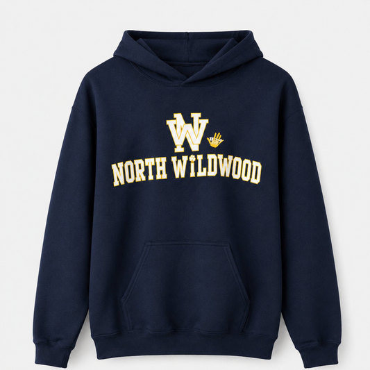 Kelly's Kidz North Wildwood Hoodie - Adult Unisex - Navy